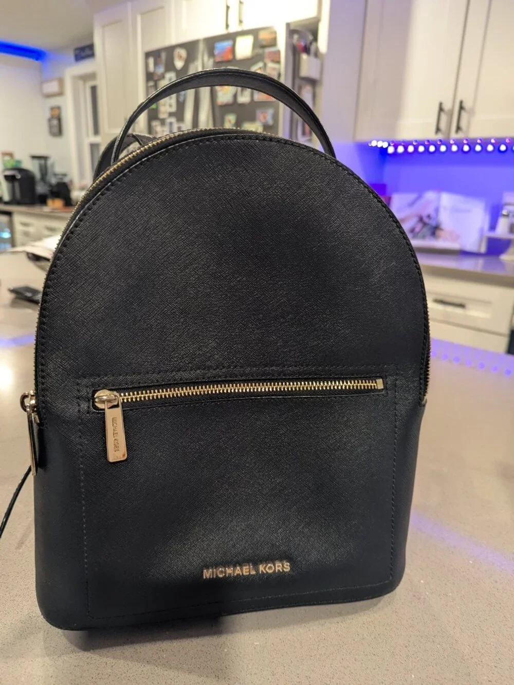 Michael Kors Medium Saffiano Leather Backpack